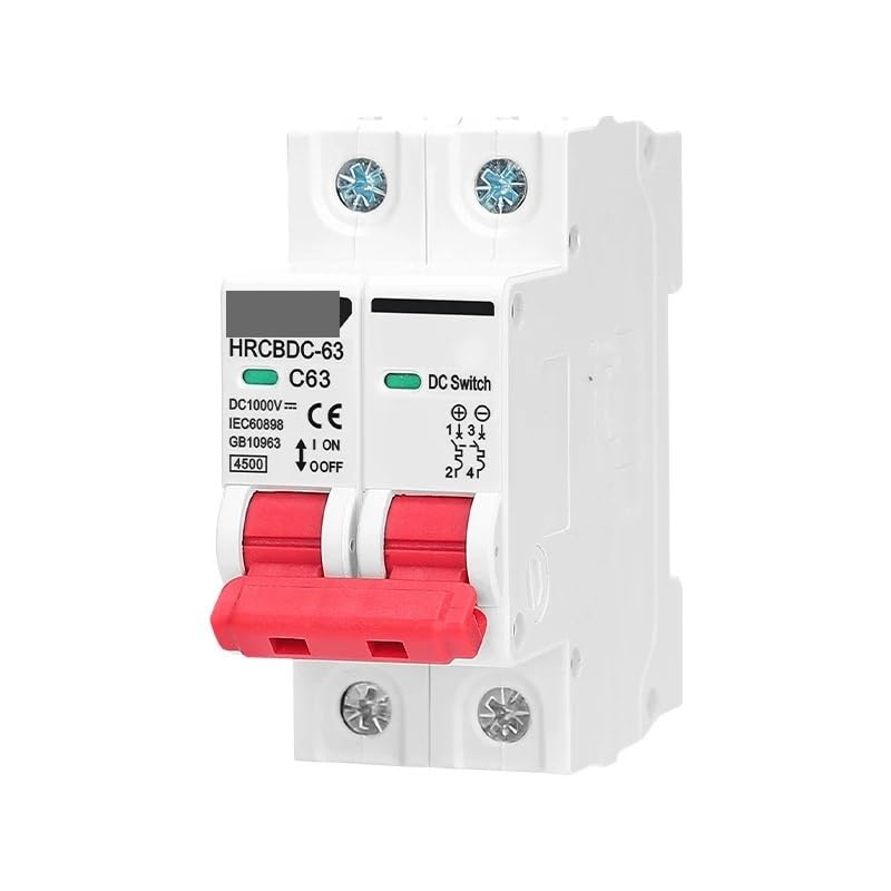 Circuit Breaker 2P DC 1000V Solar Mini Circuit Breaker for PV System - Miniature MCB 6A-125A(1P,32A) - Image 4