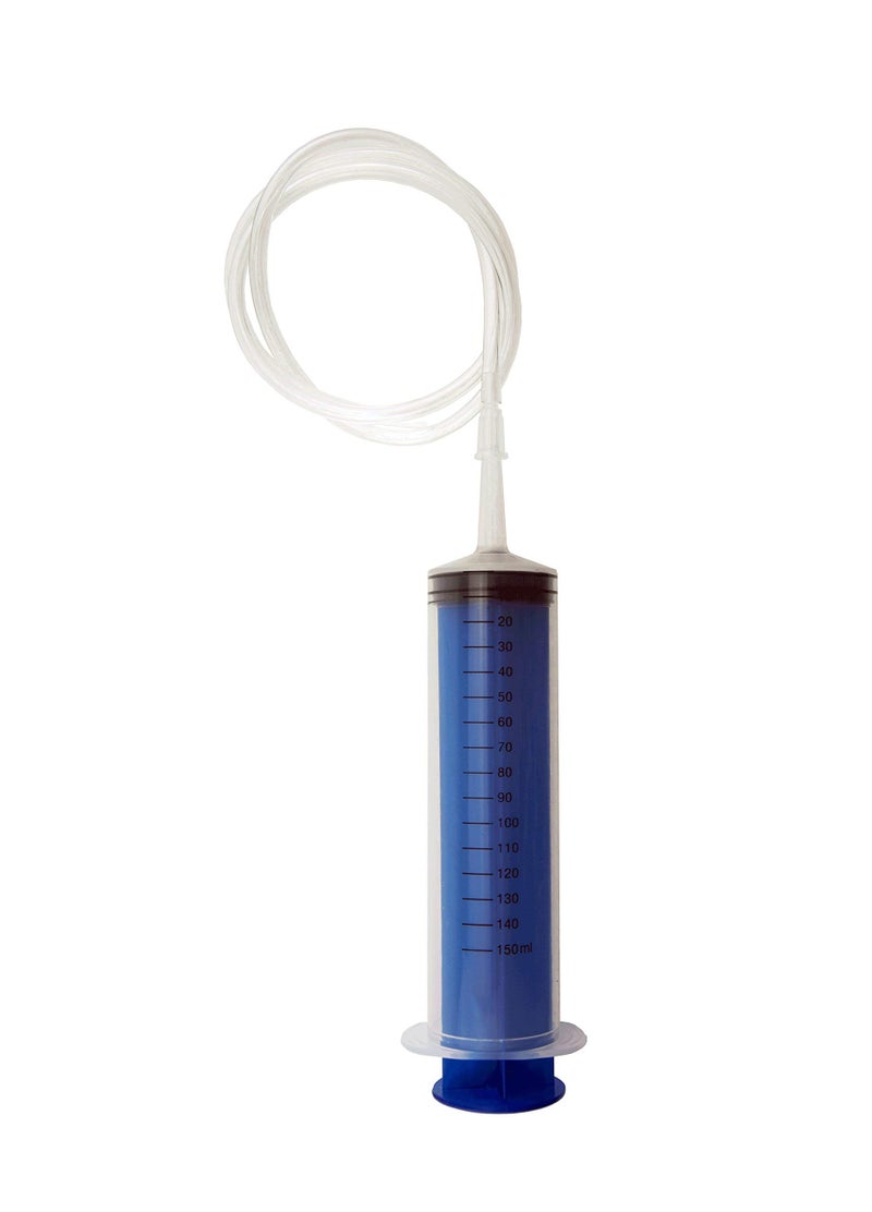 Karlling 150ML Large Big Plastic Hydroponics Nutrient Measuring Syringe