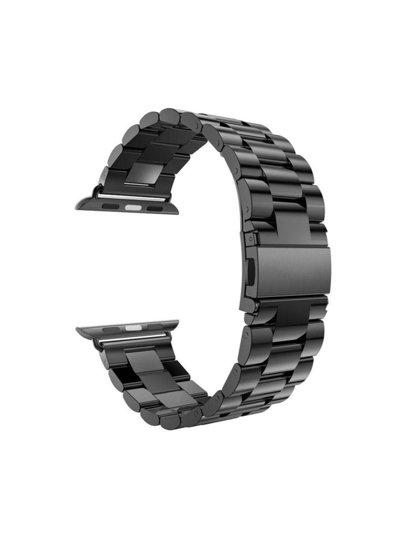 ELTRAZONE - Metal Bands Compatible with Apple Watch Band 41mm, Stainless Steel Magnetic Absorption Strap, Wristband for iWatch Band for Apple Watch Series 7/ - Image 1
