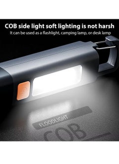 Generic Portable Strong Light Led Lamp Flashlight Built-in Battery USB Recharging  - Image 3