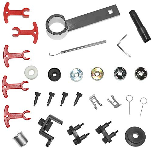 DPTOOL EA888 1.8 2.0 TSi TFSi Engine Camshaft Crankshaft Timing Tool with Camshaft Sliding Pieces Spacer Tool Compatible with Audi 2.0T T40191 T10352 T10368 T40196 T10354 T10060A T40011 T40098 T40267 T40271 - Image 2