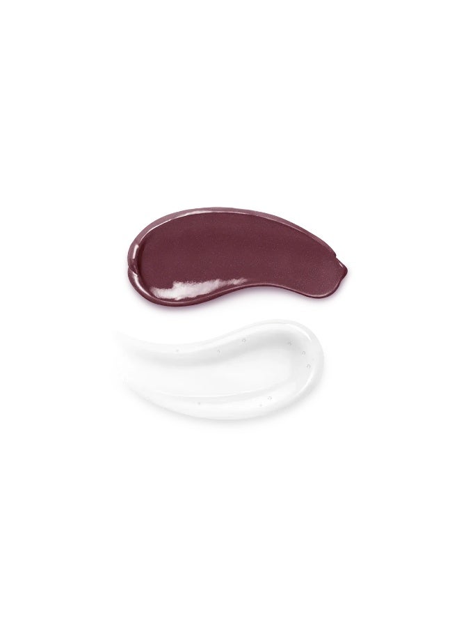 KIKO Milano Unlimited Double Touch 123 Satin Grape 2-Step Liquid Lip Colour with Clear Gloss, Intense Mirror Shine, Up to 16H Wear, 6 ml - Image 2