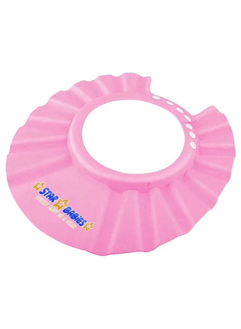 STAR BABiES Combo Pack Pack Kids Shower Cap Disposable Towel 3Pcs Sink Bather Pink - Image 2