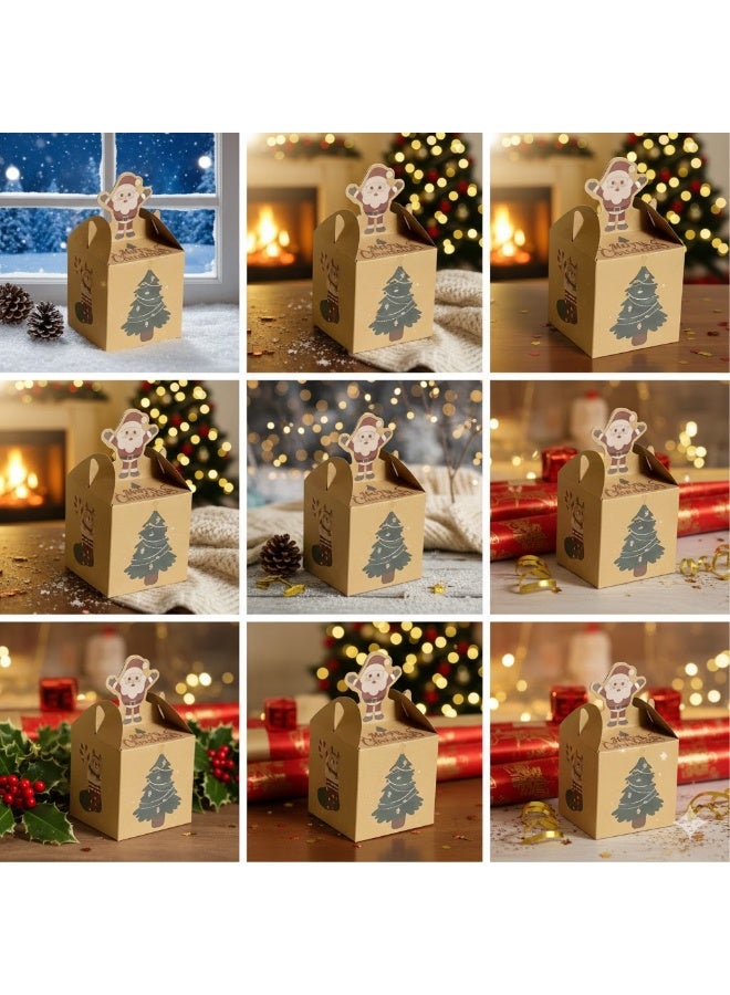 Decorative Eid al milad diffrent Designs Paper Gift Box – Reusable Candy and Chocolate Storage Box for Parties and Occasions - Image 2