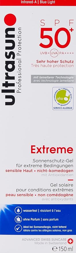 ultrasun لوسيون الشمس أولترا صن إكستريم SPF50 للبشرة الحساسة جداً 150 مل - Image 5