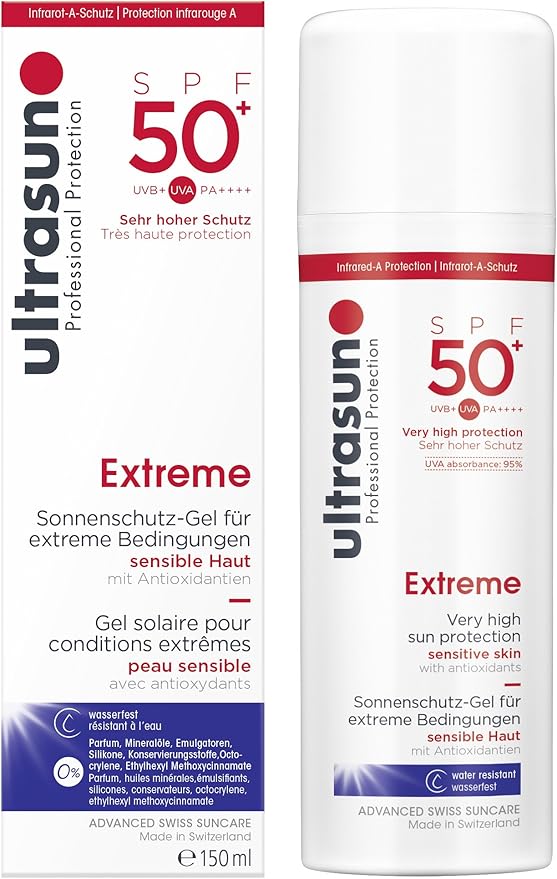 ultrasun لوسيون الشمس أولترا صن إكستريم SPF50 للبشرة الحساسة جداً 150 مل - Image 2