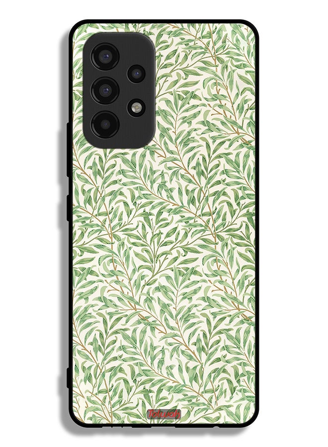 Tolwak Samsung Galaxy A53 5G Protective Case Cover Willow Bough Famous Pattern - Image 1
