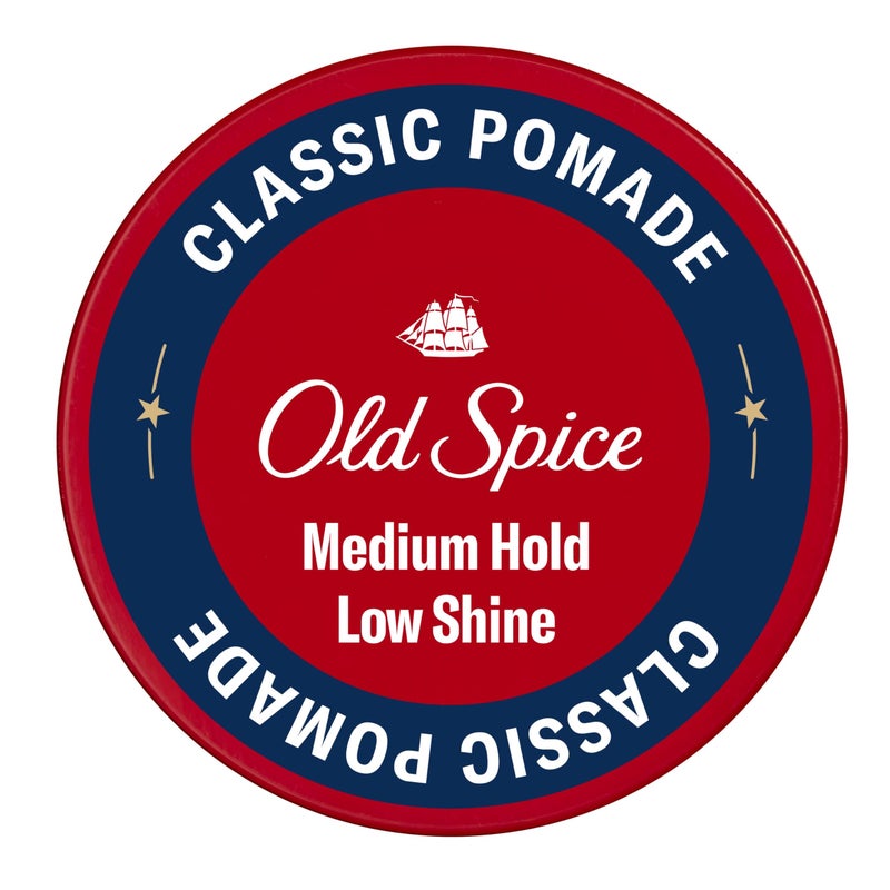 Old Spice Classic Pomade for Men, Medium Hold, Low Shine, Men's Hair Styling, 2.22 Oz - Image 1