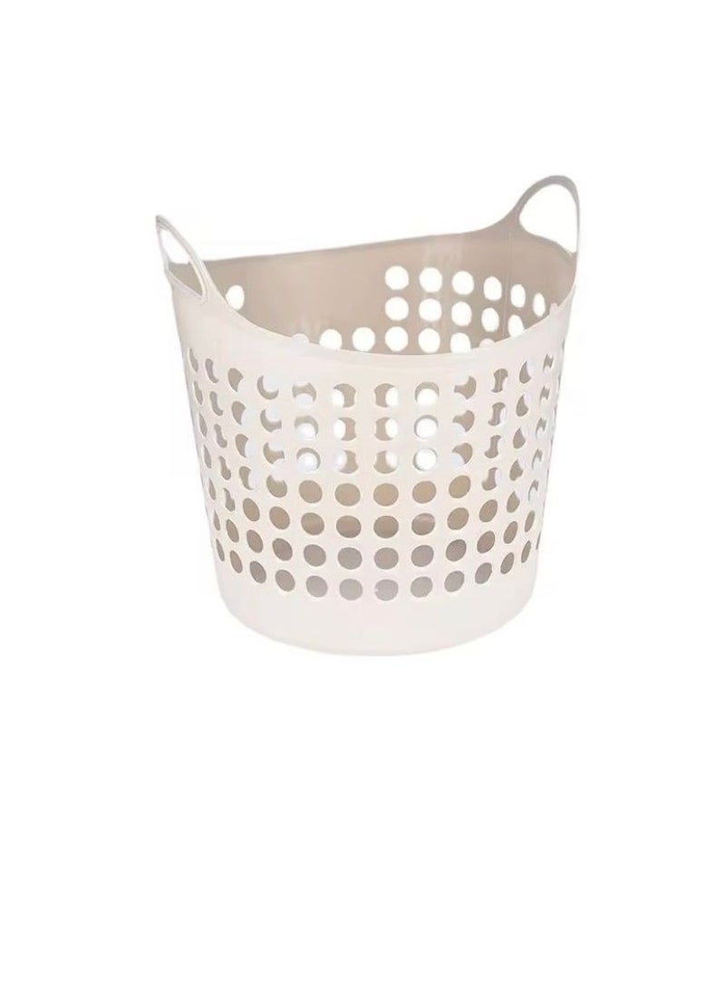 Household Environmentally Friendly Plastic Toy Sundries Storage Basket Bathroom Laundry Basket  - Image 1