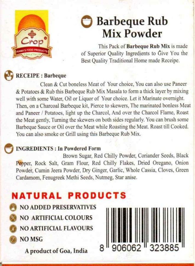 CROP Barbeque Rub Mix Powder-100G - Image 2