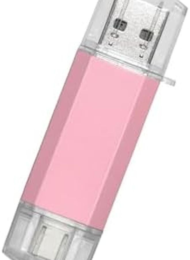 2 In 1 USB C Flash Drive 128GB Pink Dual USB A And Type C Pen Drive - Image 2