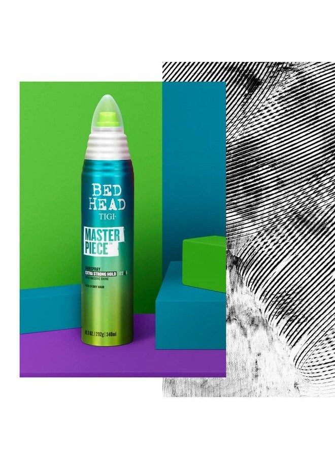 TIGI سبراي الشعر Bed Head Master Piece مع ثبات قوي للغاية للجنسين، 10.3 أونصة  - Image 3