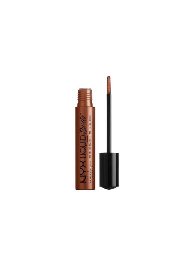 أحمر شفاه سائل غير لامع من NYX PROFESSIONAL MAKEUP - New Era (برونزي معدني عميق)