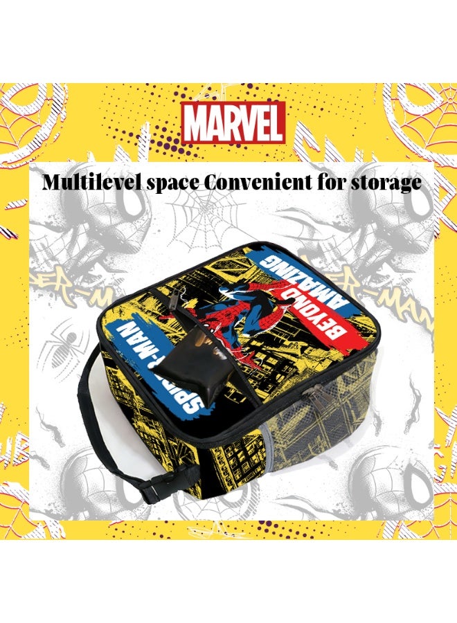 MARVEL Spider-Man student prize, unisex, large capacity lunchbox organizer, suitable as a student prize. - Image 2