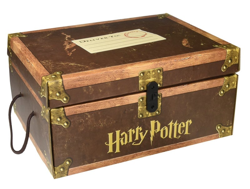 Harry Potter Books Set #1-7 in Collectible Trunk-Like Toy Chest Box, Decorative Stickers Included by Harry Potte - Image 2