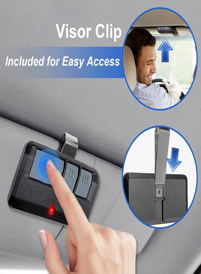 GIOATY 2 for Universal Chamberlain Craftsman LiftMaster Garage Door Opener Remote, Replaces 893LM 893Max 971LM, 1993 to Present Garage Clicker, no Wait Wireless Keypad Keyless Entry, Safe Security+2.0 - Image 3