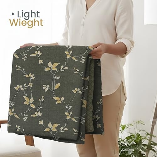 Fresh From Loom Reversible Rajai Cover/Blanket Cover/Quilt Cover/Comforter Cover Super Soft Microfiber Cotton Single Bed Duvet Cover with Zipper, (60 x 90 inch, Pack of 1) - Image 3