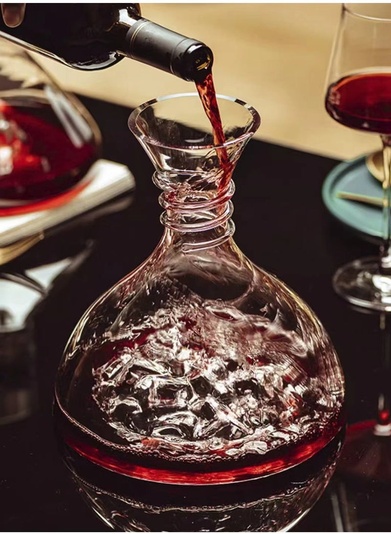 China Made ICEBERG · Glacier Series Rotating Decanter - Image 3