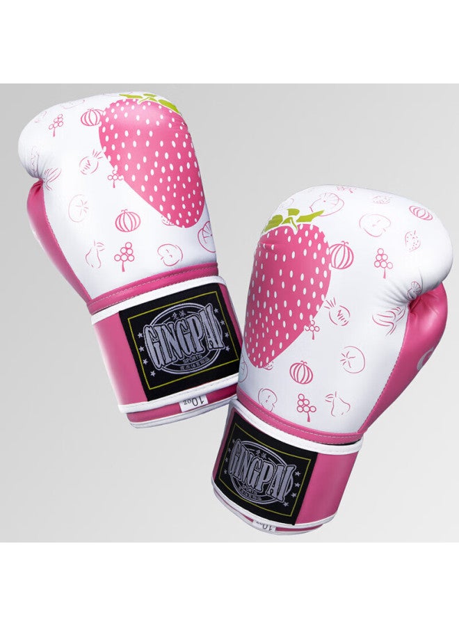 Competing pie Jingpai Boxing Gloves For Children And Adults, Women's Gloves, Fighting, Muay Thai, Sanda Training, Professional Combat, Punching Bag, 6oz - Image 1