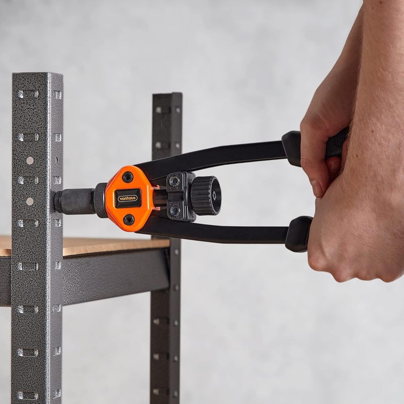 VonHaus Rivet Nut Gun Set with 7 Metric Mandrels and 150 Assorted Rivnuts - Image 5