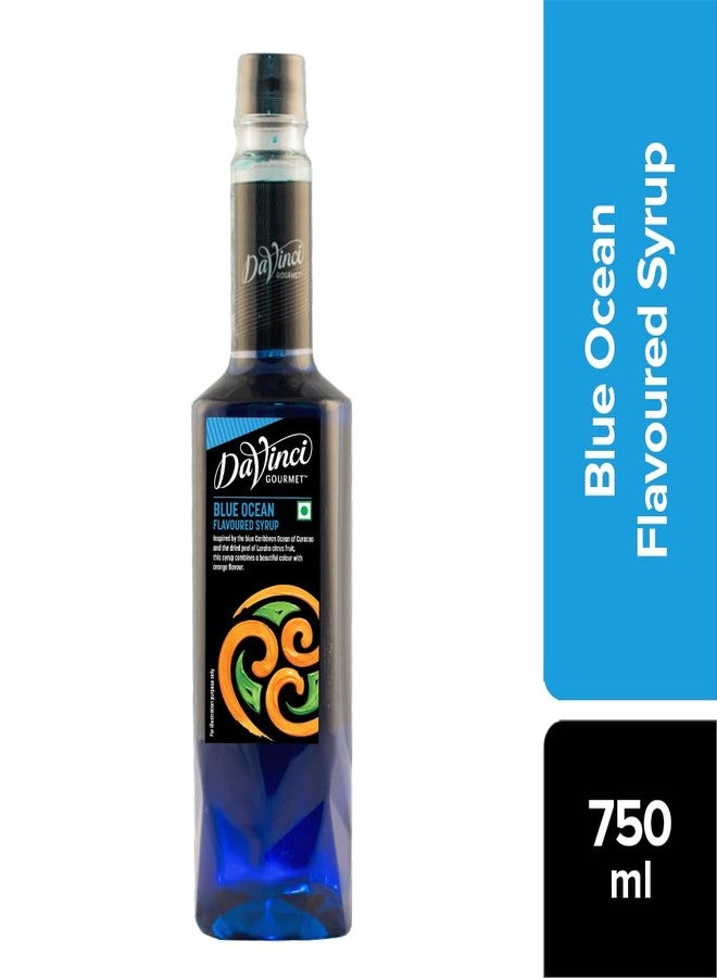 Pocket Kitchen DaVinci Gourmet Blue Ocean Flavoured Syrup 750ml (Pack of 2) | Vibrant Blue Drink Syrup for Mocktails, Slushies, Coolers, Cocktails & Creative Summer Beverages - Image 2