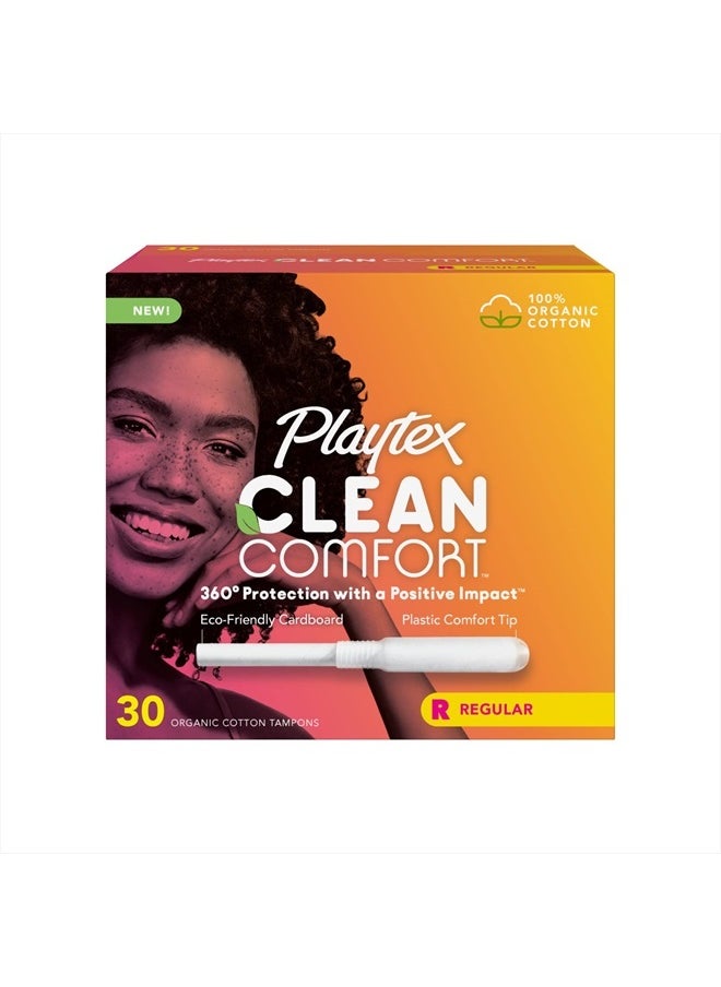 Playtex Clean Comfort Organic Cotton Tampons, Regular Absorbency, Fragrance-Free, Organic Cotton - 30ct - pzsku/Z547F64BEBEAAC2F34EF2Z/45/_/1715643475/9103ad17-c31e-40bf-b53d-8a0a353ebc28