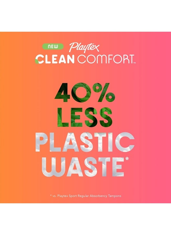 Playtex Clean Comfort Organic Cotton Tampons, Regular Absorbency, Fragrance-Free, Organic Cotton - 30ct - pzsku/Z547F64BEBEAAC2F34EF2Z/45/_/1715643476/3c9cc30d-9e82-418e-8b40-5f7a6ad85e5d