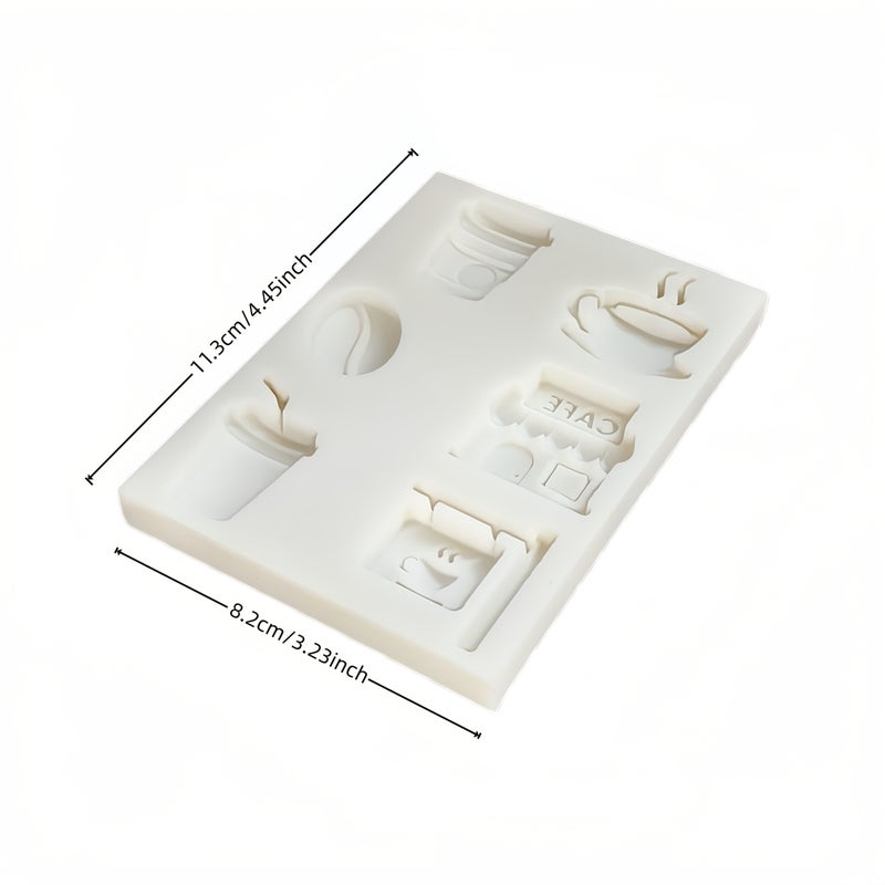 Creative Coffee Baking Molds For Cake Decoration Fondant And Gummies - Image 3