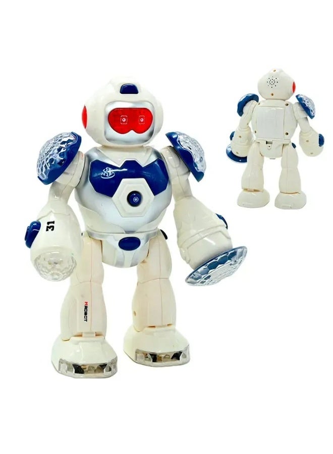Kids Robot Toy - Robot Toy for Kids - Moving Robot Toy - Moving Robot for Kids - Walking Robot Toy - Walking and Moving Robot - Walking Robot Toy for Kids - Dancing Robot for Kids - Dancing Robot Toy - Interactive Robot for Kids - Interactive Robot Toy - Talking Robot for Kids - Talking Robot Toy - Light Up Robot for Kids - Robot Toy with Lights and Sound - Sound and Light Robot Toy - Musical Robot for Kids - Musical Robot Toy - Moving Robot with Sound - Light Up Moving Robot Toy - 25cm Kids Robot - 25cm Robot Toy - 25cm Robot - Battery Operated Robot - Battery Powered Robot Toy - Robot Toy with Batteries - 3 AA Battery Robot Toy - Image 2