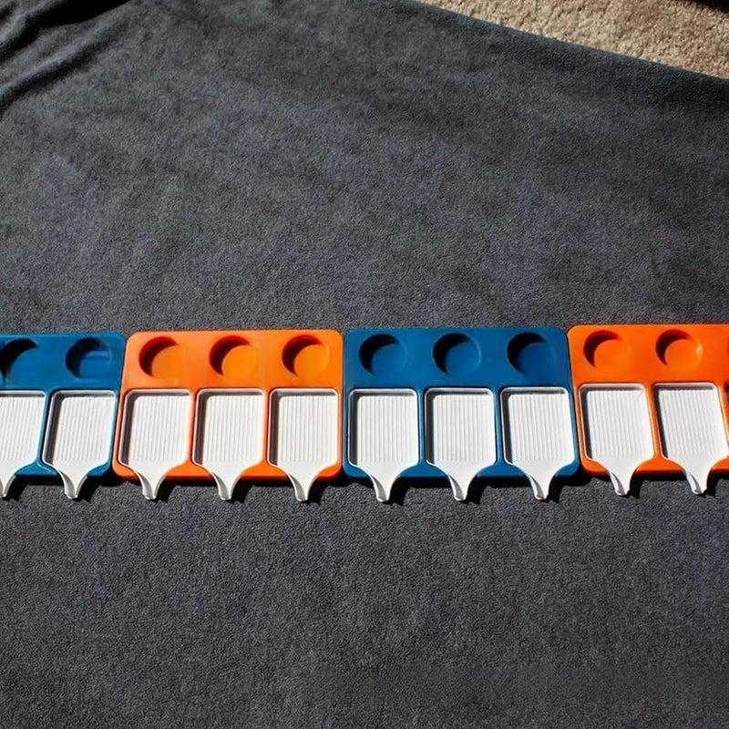 Circular Adjustable Dividers Craft Tray For Bead Storage Jewelry Making Rhinestones Sorting - Image 3