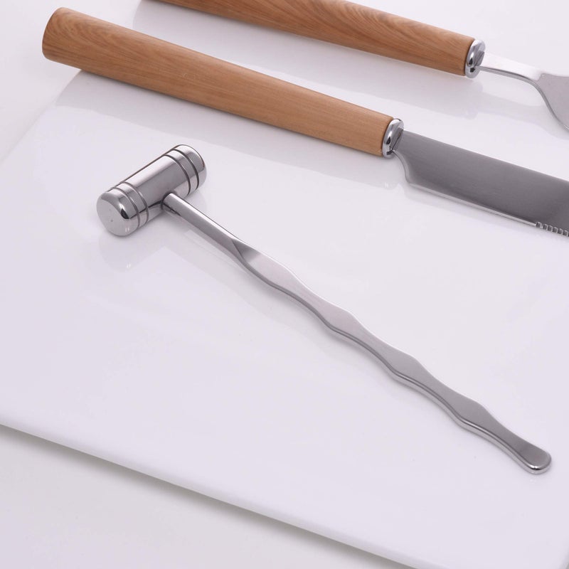 MGTECH Crab or Lobster Mallet, Stainless Steel Seafood Hammer - Image 4