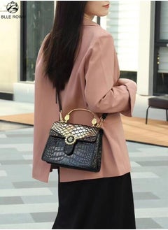 BLLE ROWN New Arrival Women's Luxury Handbags Elegant Snake Pattern Crossbody Bag For Ladies With Adjustable Strap,Stylish Shoulder Bags  - Image 2