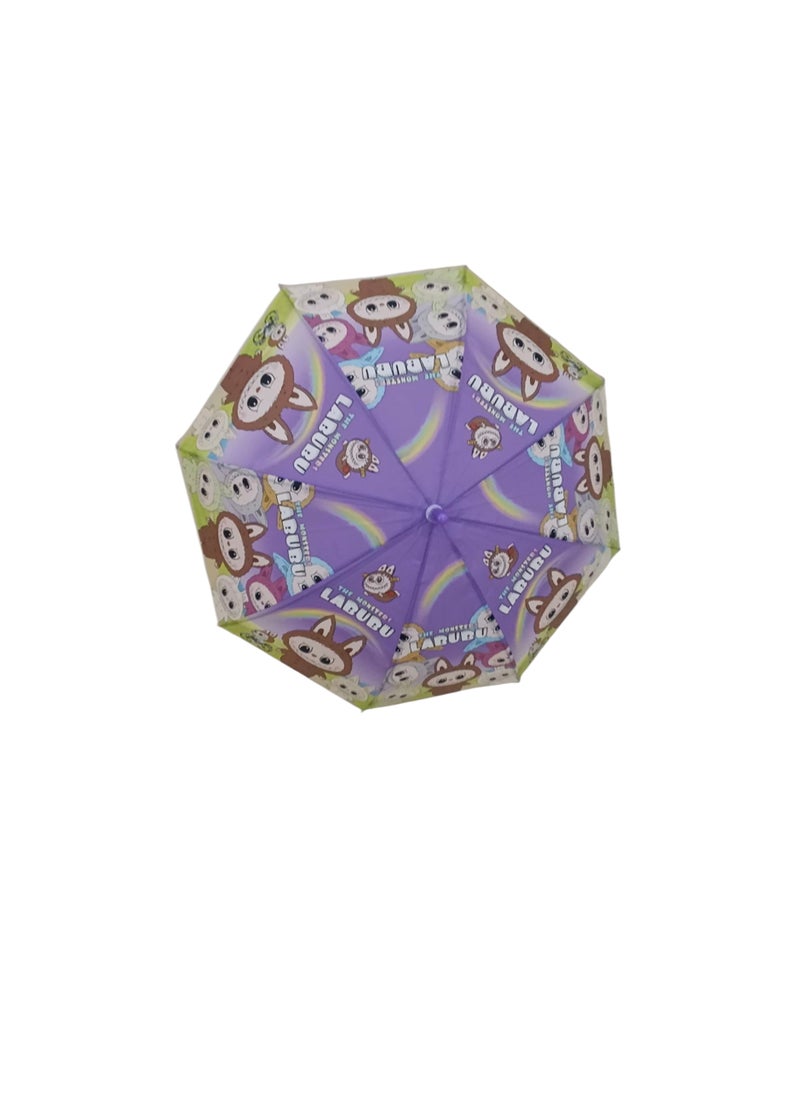 LABUBU Umbrella Labubu Design Trending Shape in Multicolours Randomly Assorted  - Image 4
