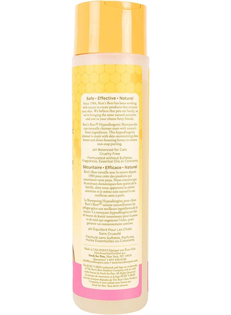 بيرتس بيز Burt's Bees for Pets For Cats Natural Hypoallergenic Shampoo With Shea Butter and Honey | Cat Shampoo, 10 Ounces - Image 2