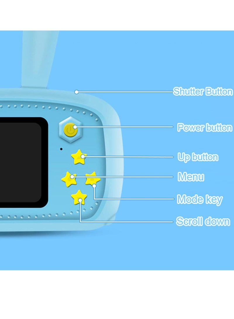 ELTRAZONE Kids Camera, Boys & Girls Toys – 2.0 Inch HD Screen Video Camcorder, Rechargeable Digital Camera for Kids Age 3–10, Fun Photography Modes, Safe Design, Perfect Birthday Gift, Creative Toys for Children, Capture Photos & Videos with HD Quality  - Image 4