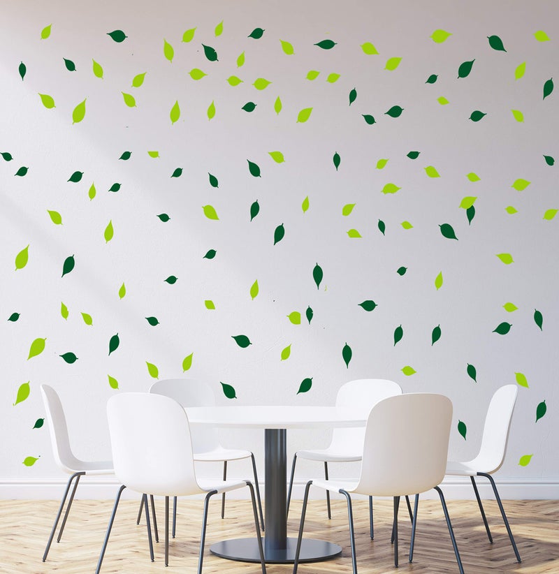 MAFENT Leaves Wall decal for Tree Wall Decor Room Decoration (Dark Green and Light Green) - Image 5