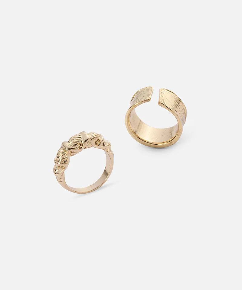 Ipekyol Pack of Two Rings