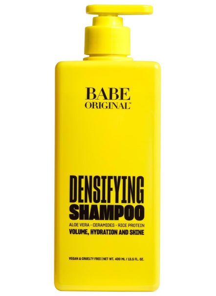 BABE ORIGINAL BABE ORIGINAL Locks Densifying Shampoo for Women and Men Volumizing Shampoo Promotes Thickness and Prevents Hair Loss for Fuller Thicker Hair Cruelty Free 135 fl oz 