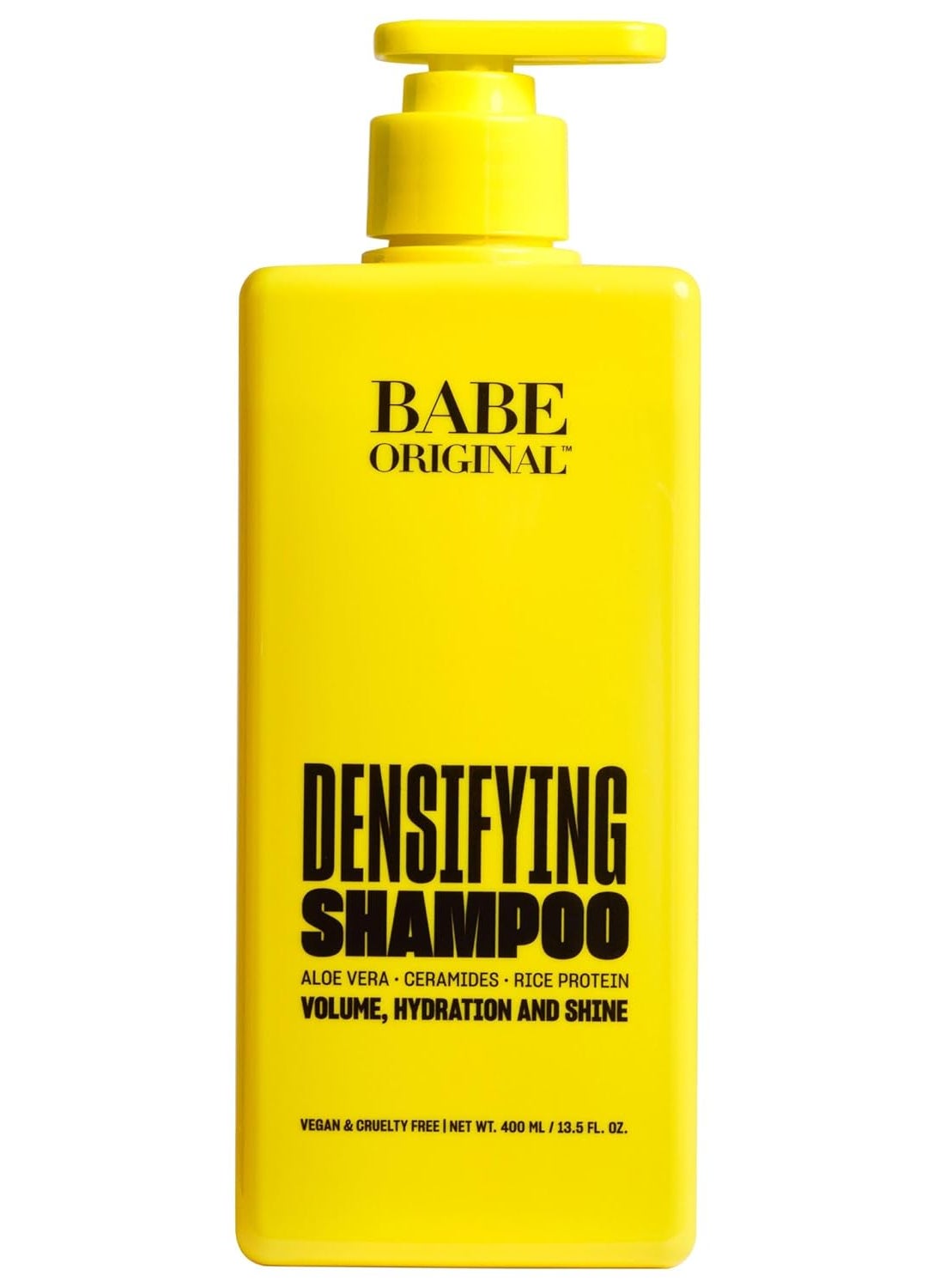 BABE ORIGINAL - BABE ORIGINAL Locks Densifying Shampoo for Women and Men Volumizing Shampoo Promotes Thickness and Prevents Hair Loss for Fuller Thicker Hair Cruelty Free 135 fl oz - Image 1
