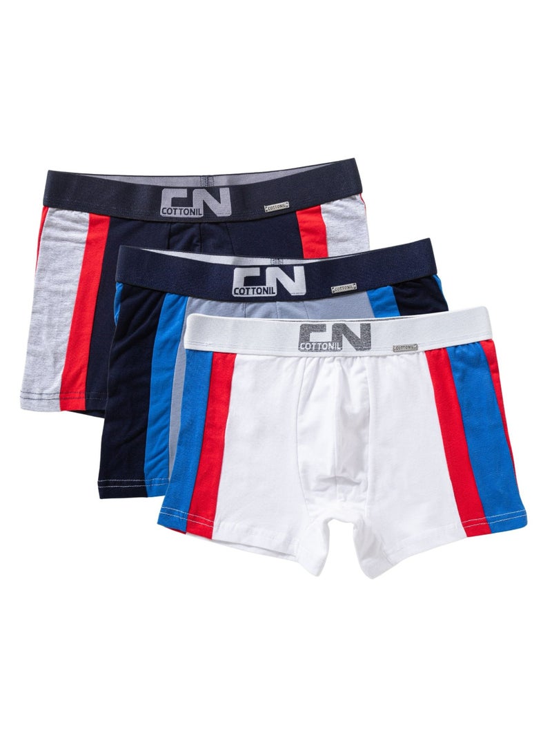 Cottonil Pack of 3 Cotton CN Sport Boxer Underwear for Men - Image 2