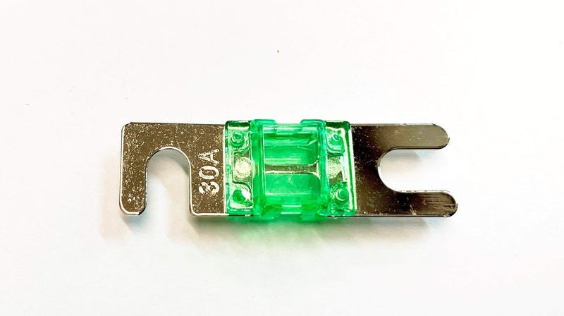 AA Mini ANL 30 Amp Fuse For Automotive Marine Audio Video System Electronics Fuse 3 Pack (30A) - Image 1