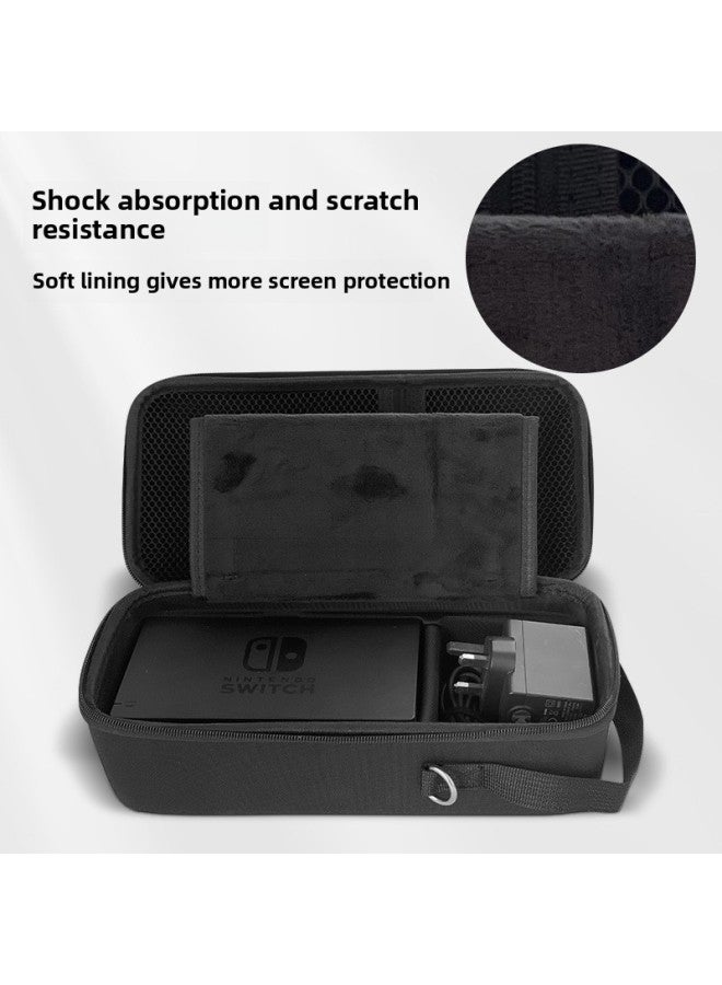 Spot Nintendo Switch Storage Bag OLED Host Accessories Base Handle Portable Hard Shell Storage Protection Bag-Model:Ras Rapp 3 Support Bag - Image 3