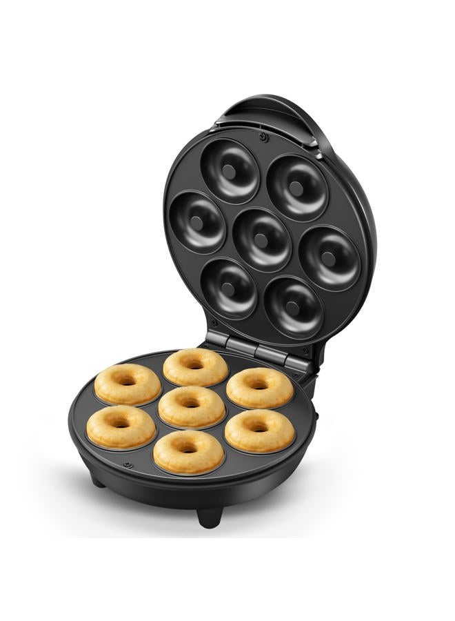 KEINVE Mini Donut Waffle Cake Maker, 7 Slots for Home Baking, Great for Breakfast, Snacks, Desserts and More - Image 1