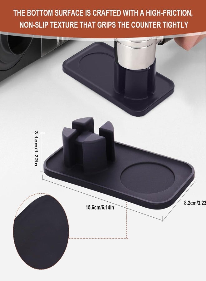 JoaSinc Tamping Mat for Ninja Luxe Cafe Espresso Machine ES601/ES701 – Food-Grade Silicone Base Tamper Holder – Non-Slip Tray Accessories for Ninja Luxe Cafe - Image 2