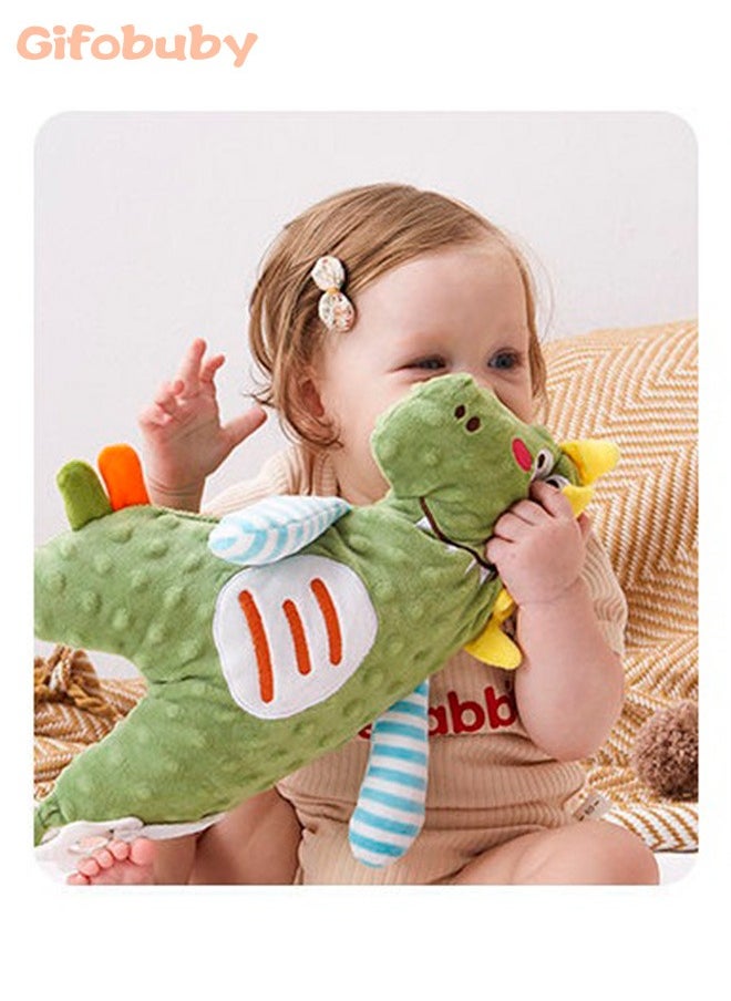 Gifobuby Dinosaur Stuffed Toys Teether Baby Toys, Soft & Cuddly Sensory Toy for Infants and Toddlers Perfect Gift for Newborn  - Image 4