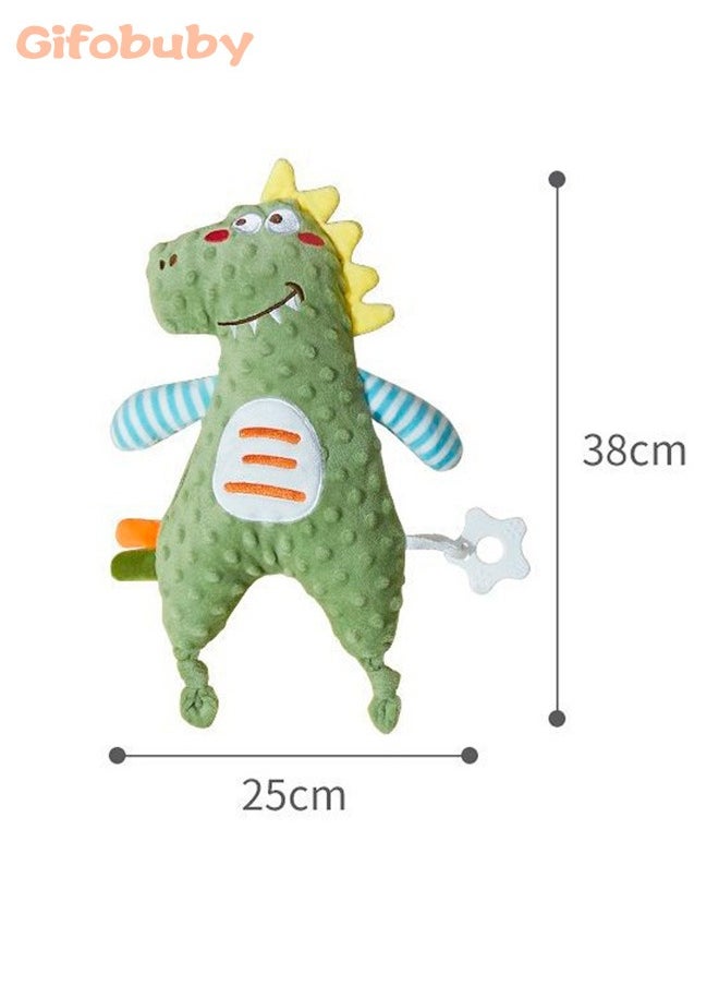 Gifobuby Dinosaur Stuffed Toys Teether Baby Toys, Soft & Cuddly Sensory Toy for Infants and Toddlers Perfect Gift for Newborn  - Image 5