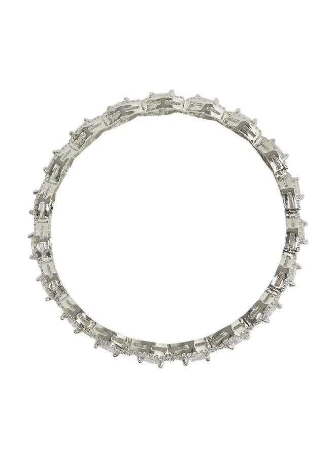 فويلا CZ Elegance Shiny Stones Designer Bangles