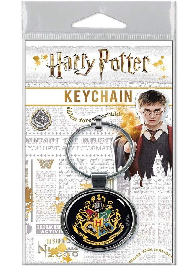 Ata-Boy Harry Potter Hogwarts Crest 1.5" Fob Keychain for Keys, Backpack Pulls and More - Image 2