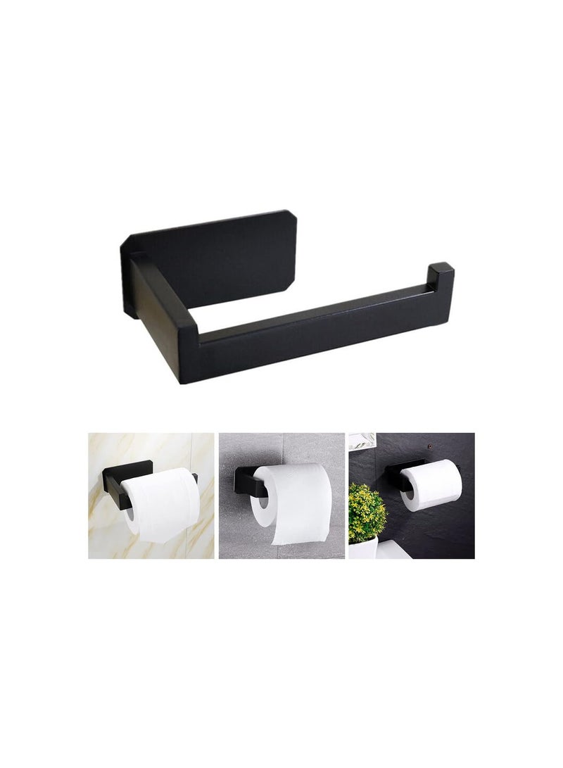 GGOOT Toilet Roll Holder Wall Mounted - Self Adhesive Stainless Steel Toilet Paper Holder for Bathroom & Kitchen - No Drilling Required - Image 5
