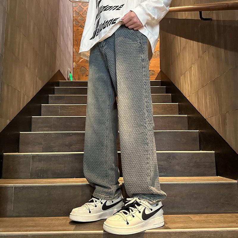 Unisex Casual Daily Denim Jeans - Image 3